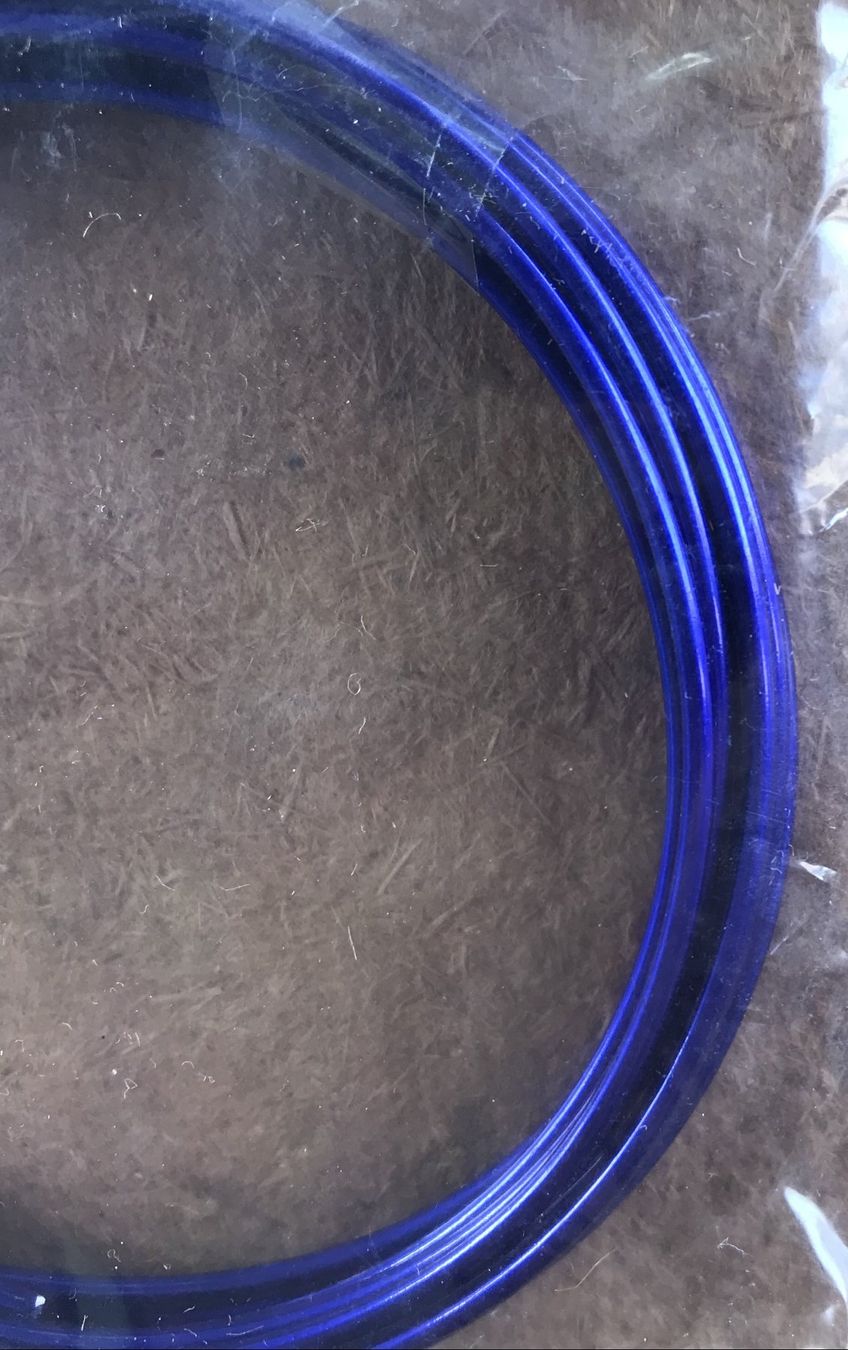 Componenti elettronici: LOT ALU-DRAHT BLAU 2MM ORIGINALVERPACKT – Usato da Ostermundigen venduto da Wyatt-Earp 3