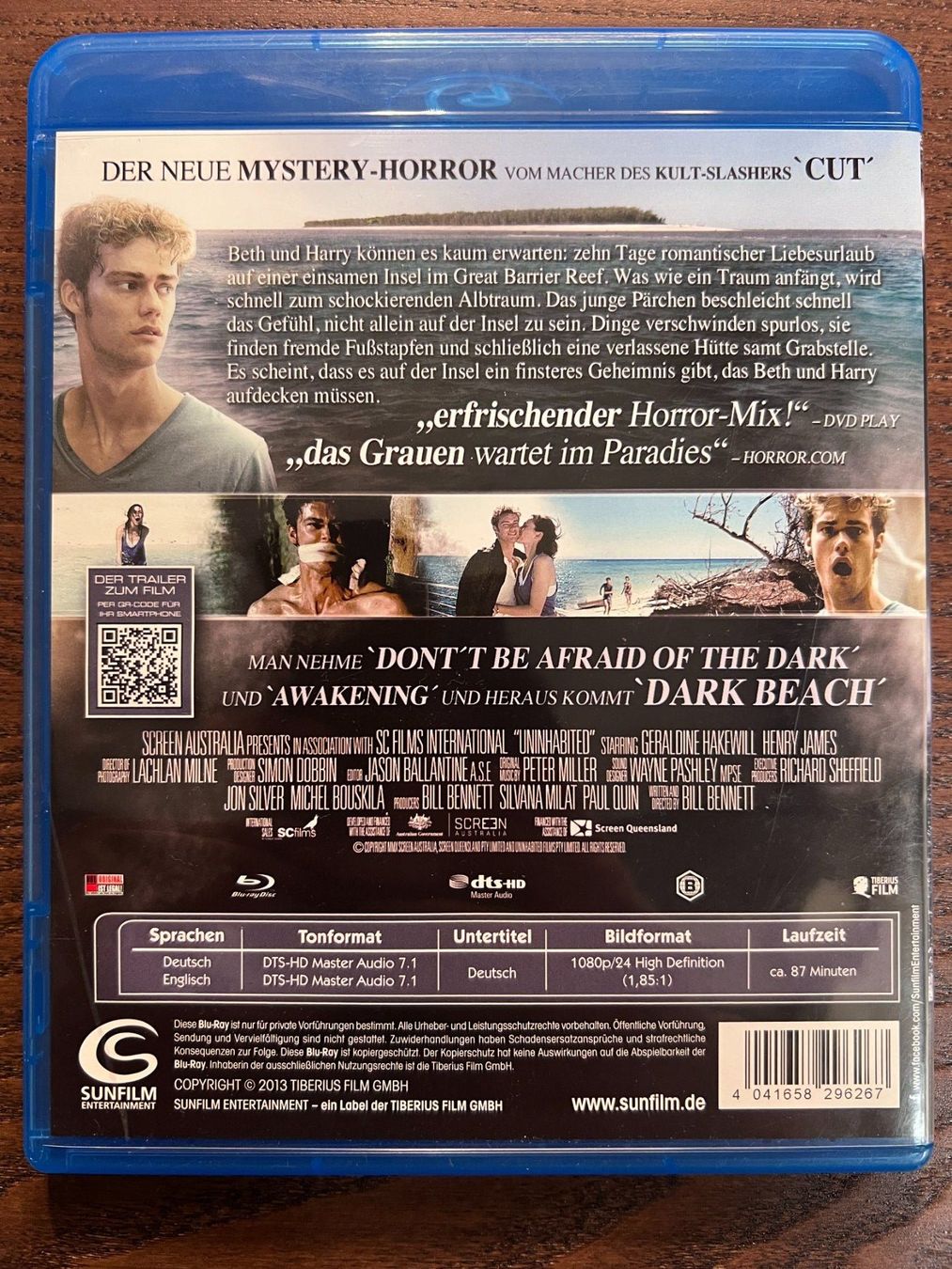 Alle DVDs: Dark Beach - Insel des Grauens – Gebraucht aus Zürich von Blu-ray_ZH 1