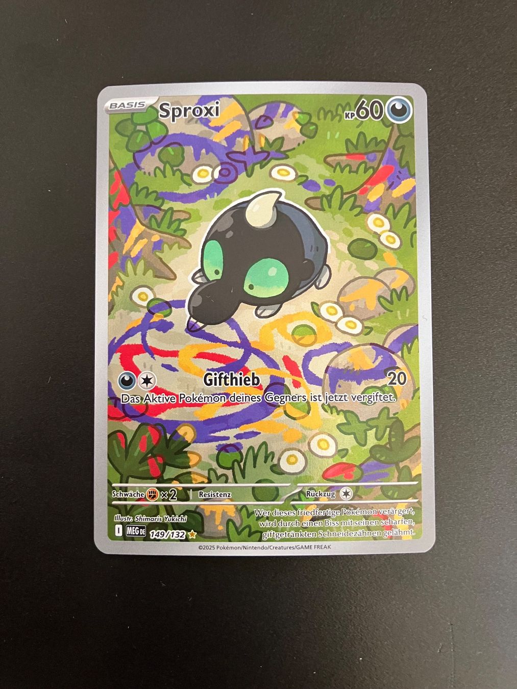 Pokémon Sammelbilder & Trading cards: Sproxi - Mega-Entwicklung - DE  (MEG 149) – Neu (gemäss Beschreibung) aus Zürich von Lunter