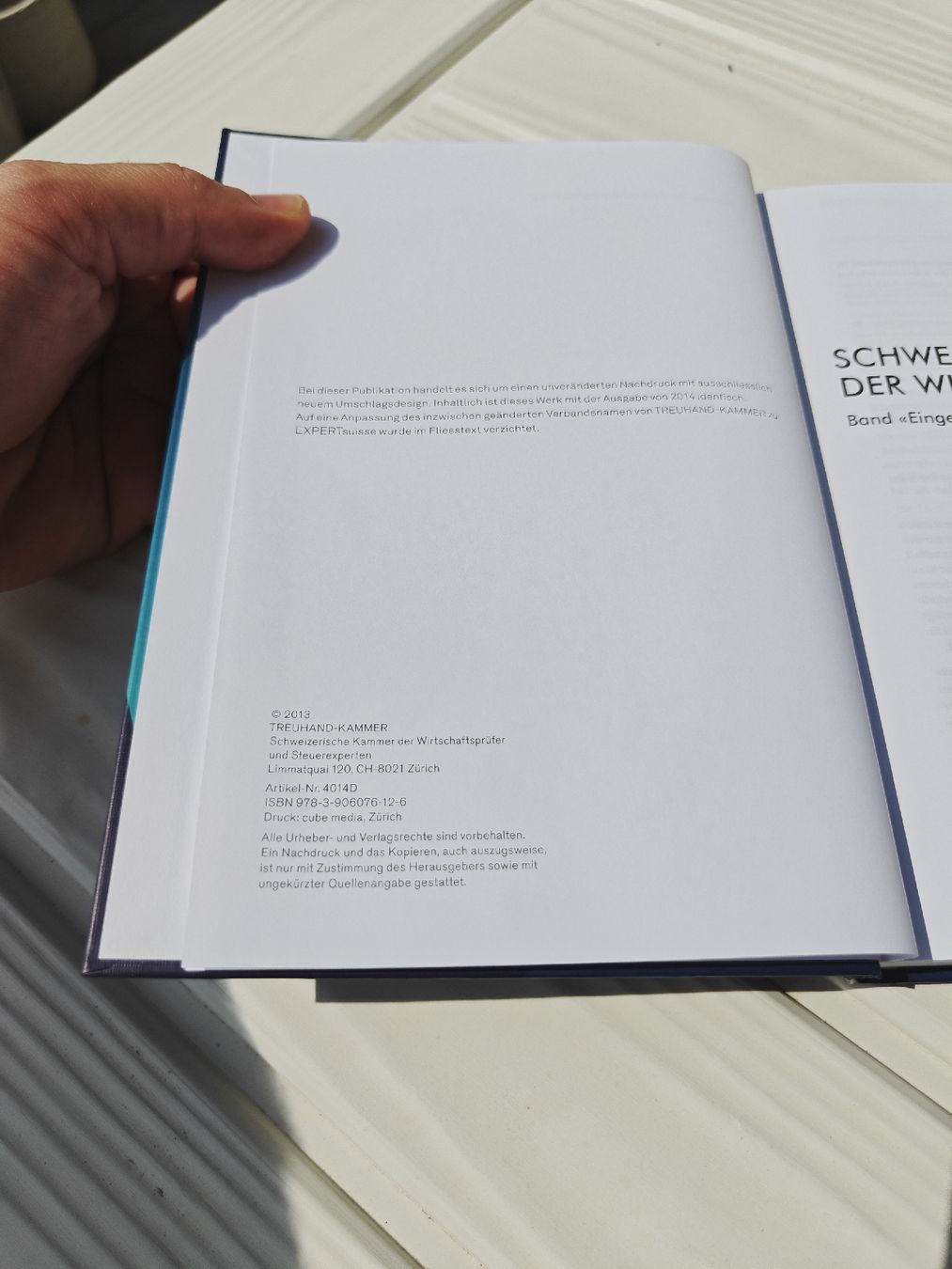 Bücher: Schweizer HWP Band "Eingeschränkte Revision" – Neu (gemäss Beschreibung) aus Bern von lin_hgy5 1