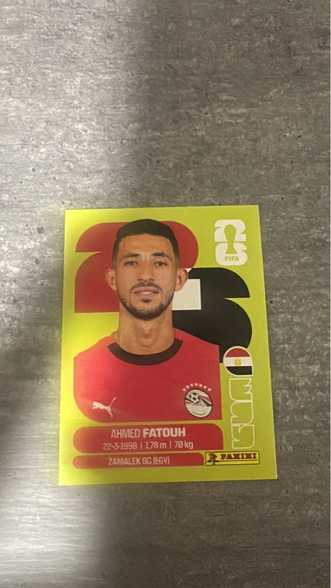 Panini Carte collezionabili: EGY 9 , FIFA WORLD CUP 2026 PANINI  – Nuovo (secondo la descrizione) da Frauenfeld venduto da 1PegPeg1
