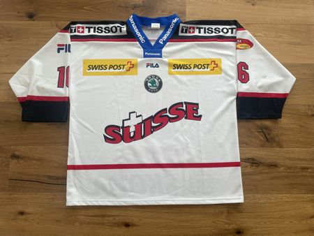 Gameworn Andres Ambühl Trikot