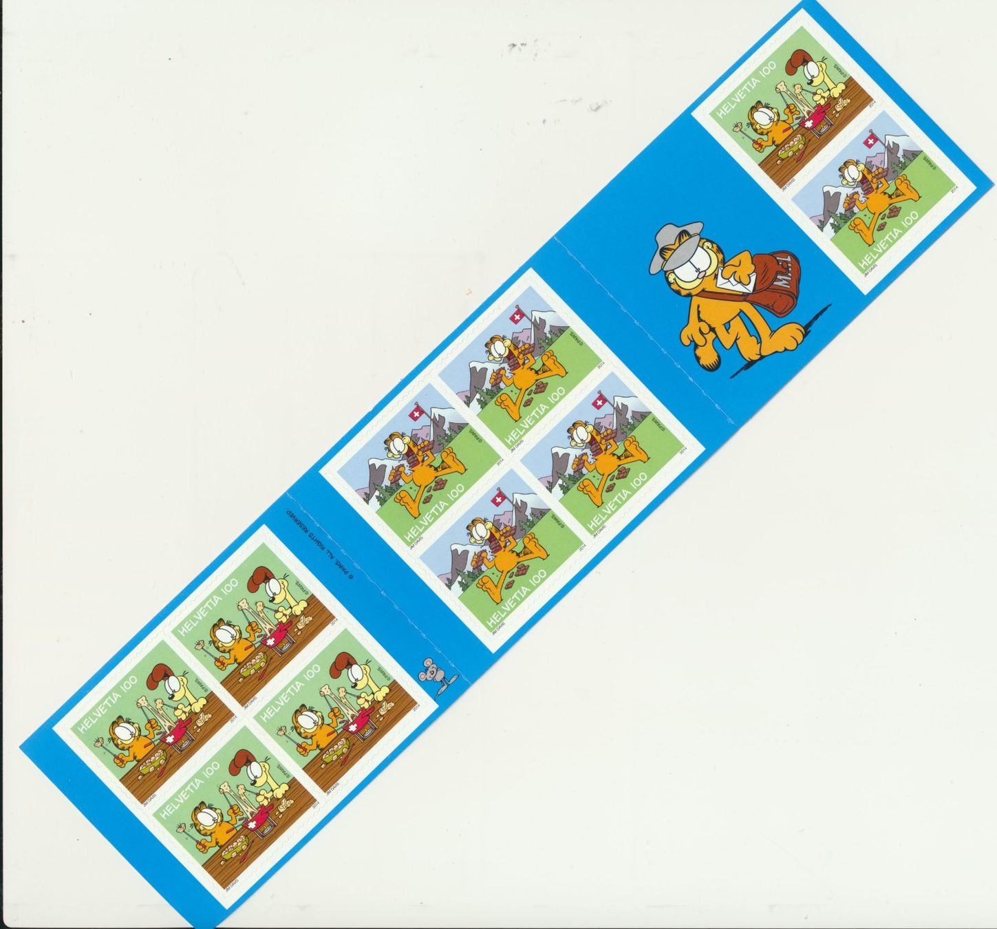 Tous les timbres: 2014 "Garfield", Markenheftchen, ** postfrisch – Neuf (Voir description) à Winterthur par Zupogeru 1