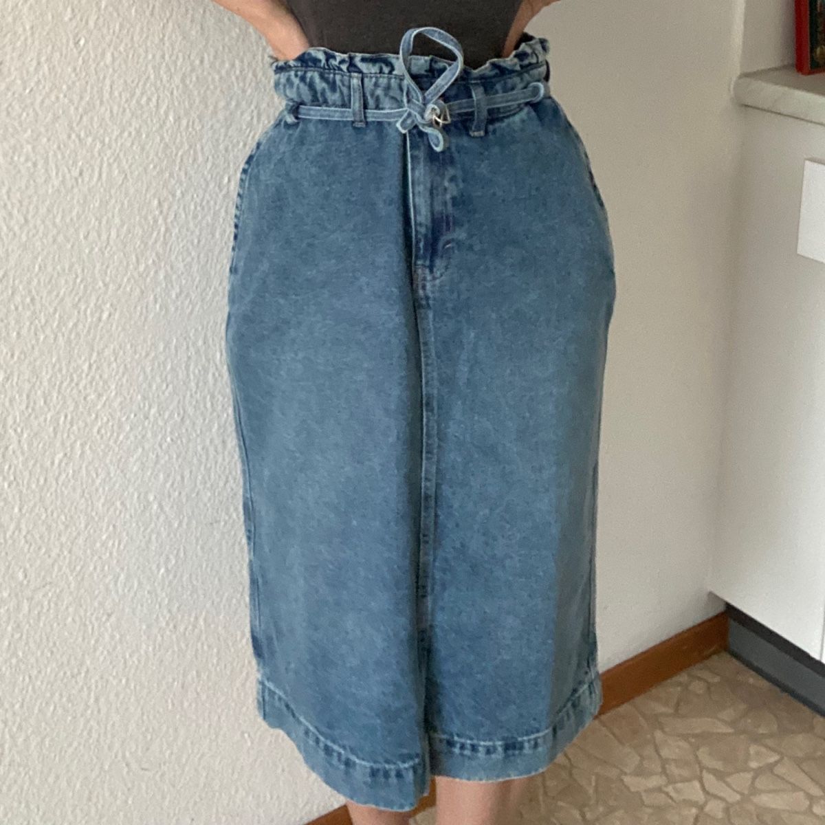 Esprit Röcke: ESPRIT MIDI JEANS ROCK – Neu (gemäss Beschreibung) aus Schlieren von notkrys