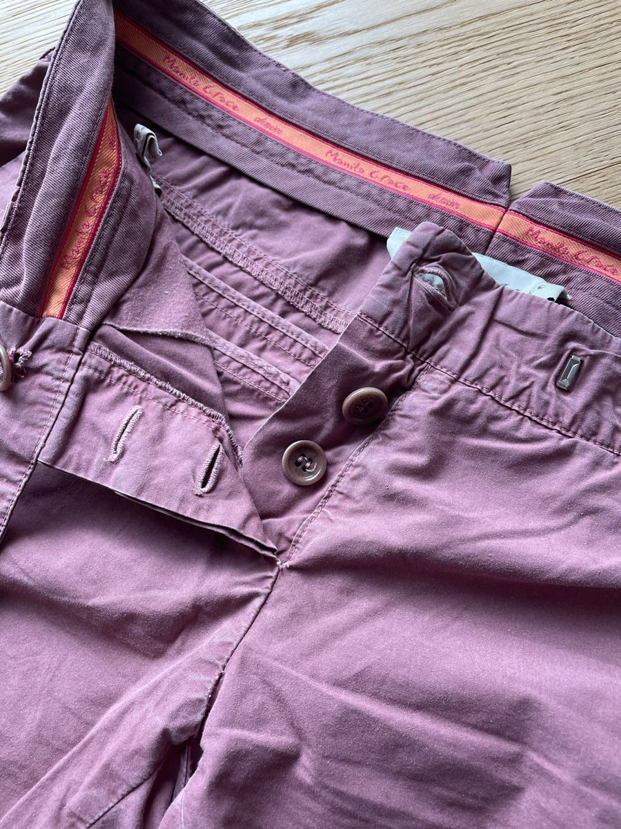 Manila Grace Hosen: Manila Grace Hose, Grösse 40, beerefarben – Gebraucht aus Bischofszell von krass13 1