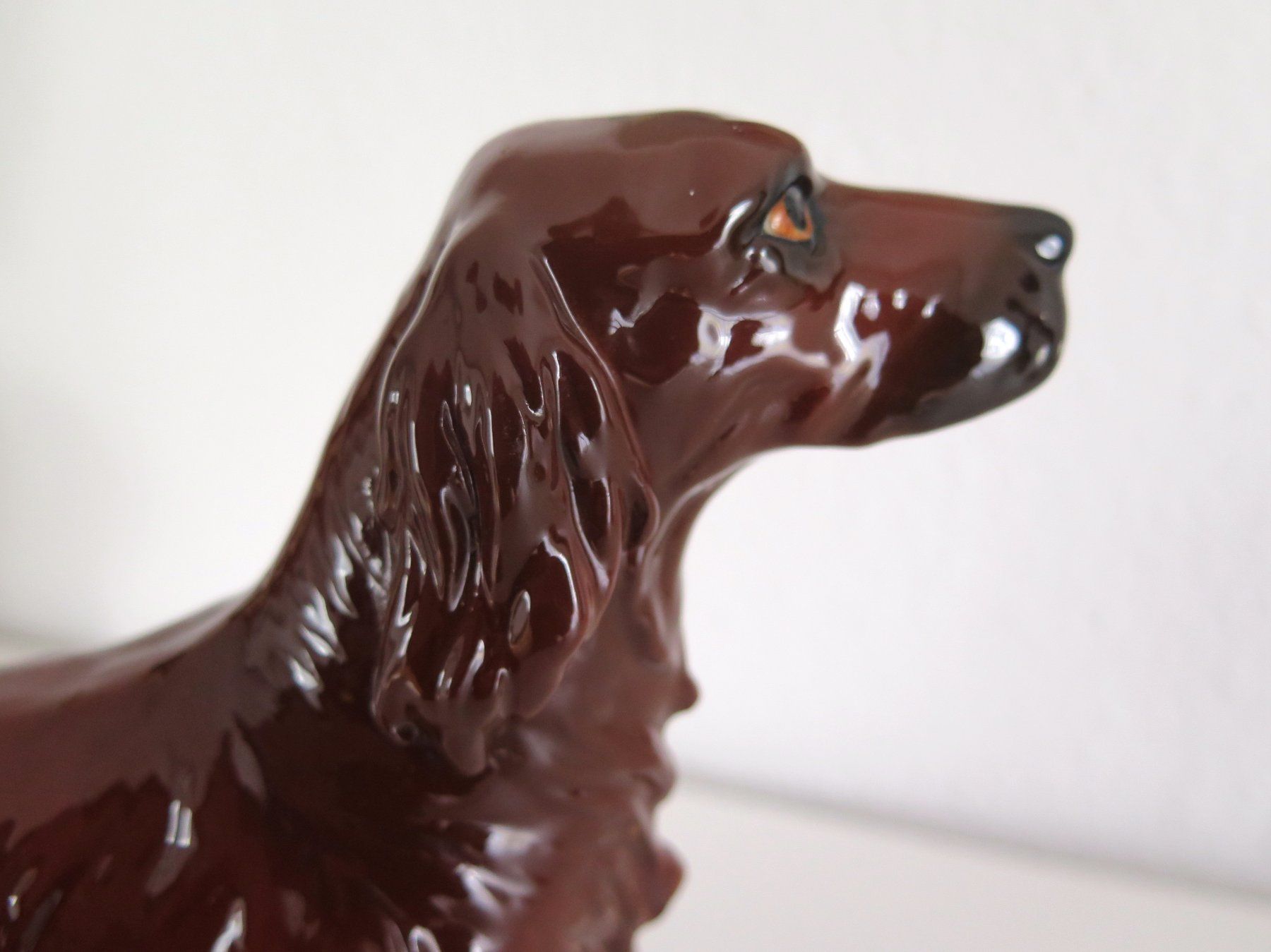 Statuette: alter Setter Porzellan Göbel – Usato da zürich venduto da celotto 4