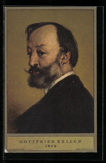 Ansichtskarten: Schweizer Bundesfeier 1919, Gottfried Ke – Gebraucht aus Berlin von bartko-reher