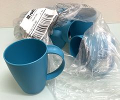 6 x Rotho CARUBA Henkelbecher, 0.25 L