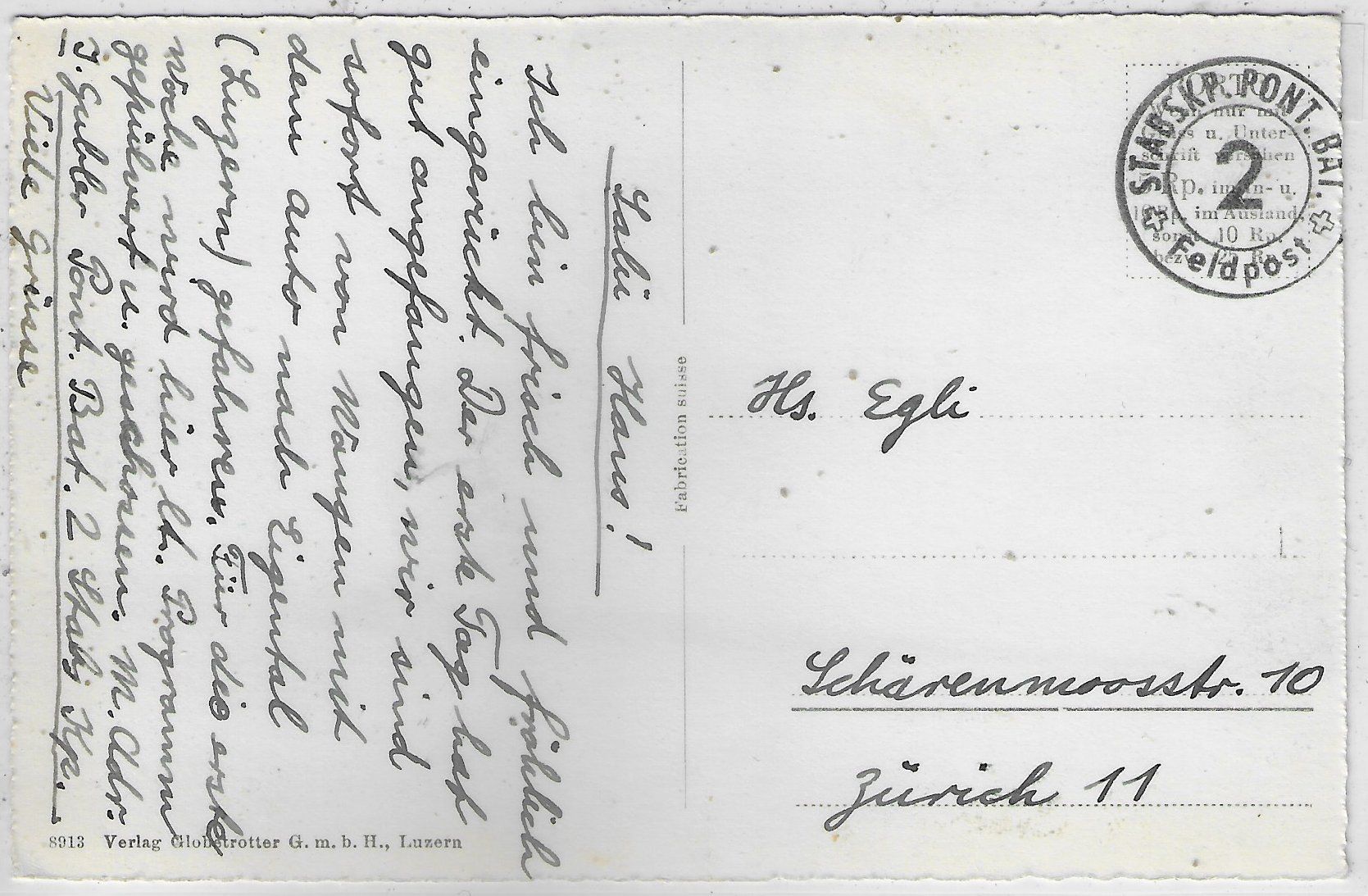 Cartoline postali: Eigental - Militär-Kantonnemente – Usato da Ettingen venduto da Kartenplanet 1