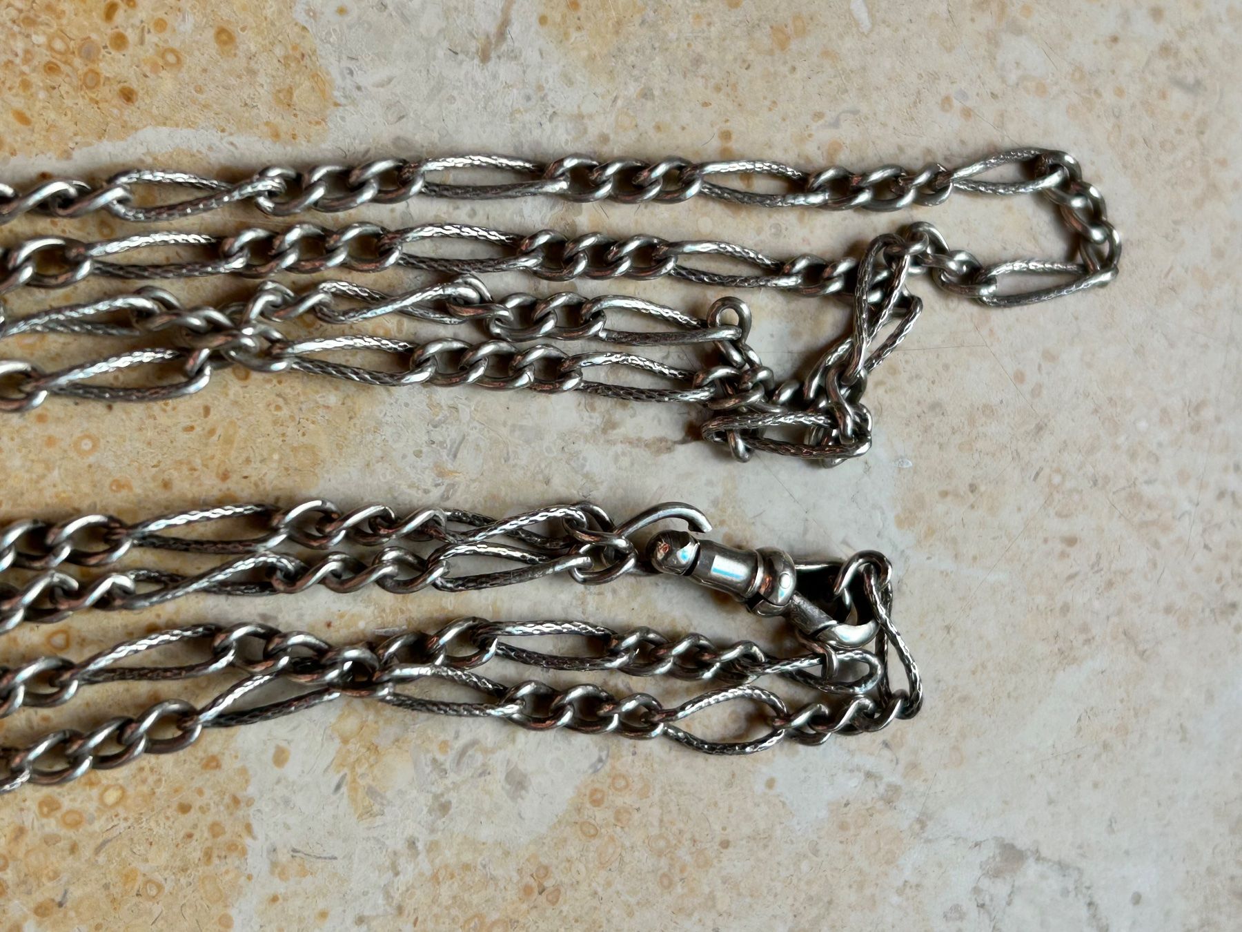 Catenine: Coole langpanzerkette & panzerkettemuster (ca 80 cm) – Usato da Laufen venduto da belleskulptur 9