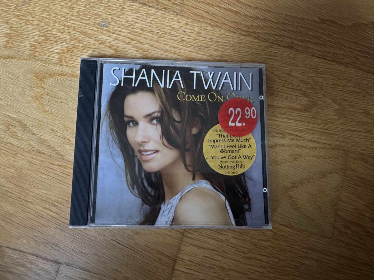 CD: Shania Twain Come On Over CD – Usato da Zürich venduto da wtpooh