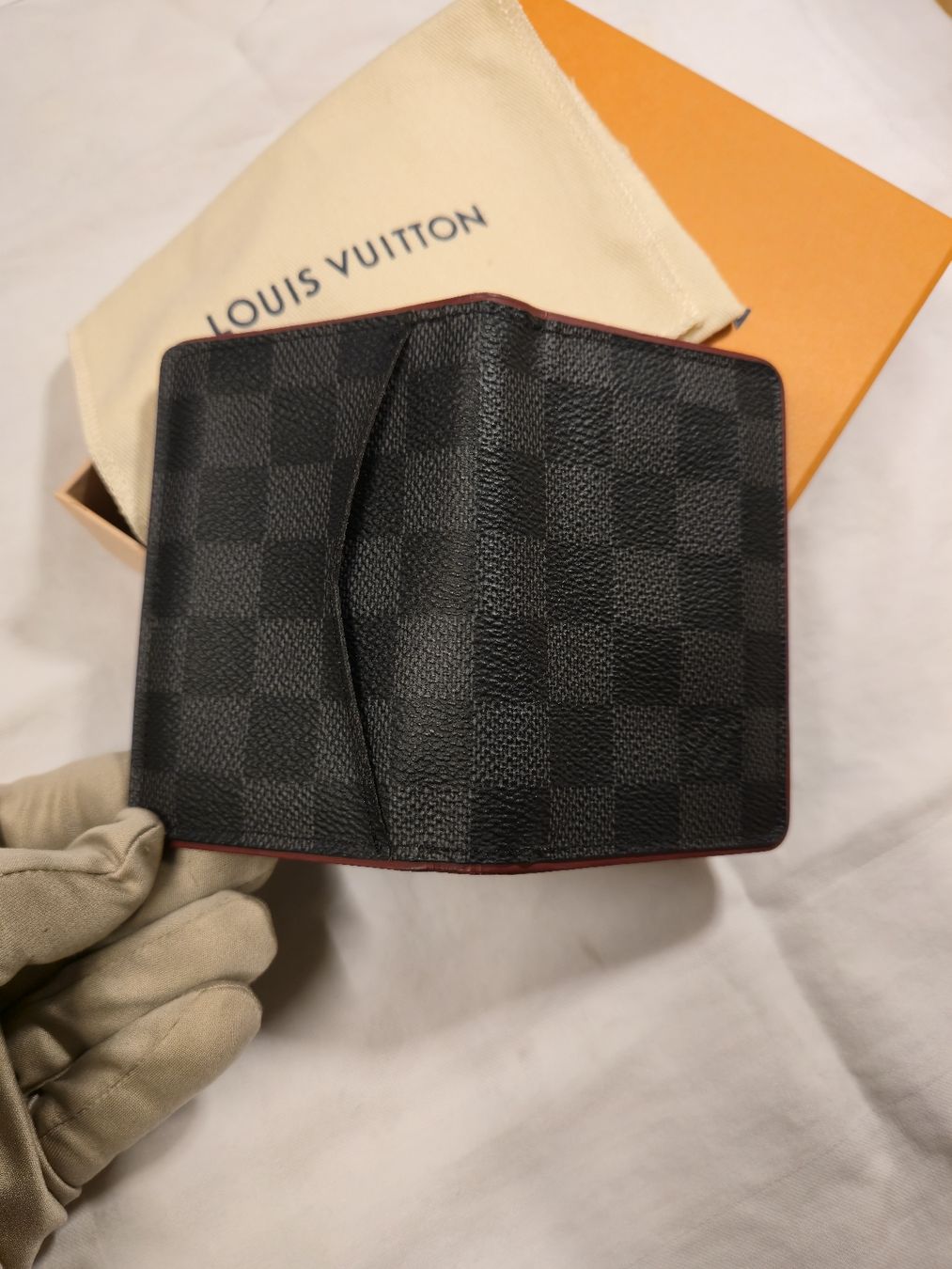 Louis Vuitton Portafogli: Louis Vuitton damier graphite card holder – Usato da S. Antonino venduto da paoloc1842 4