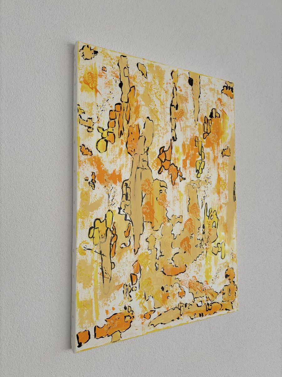 Dipinti: Abstraktes Gemälde, Acrylbild – Nuovo (secondo la descrizione) da Cham venduto da Felha 3