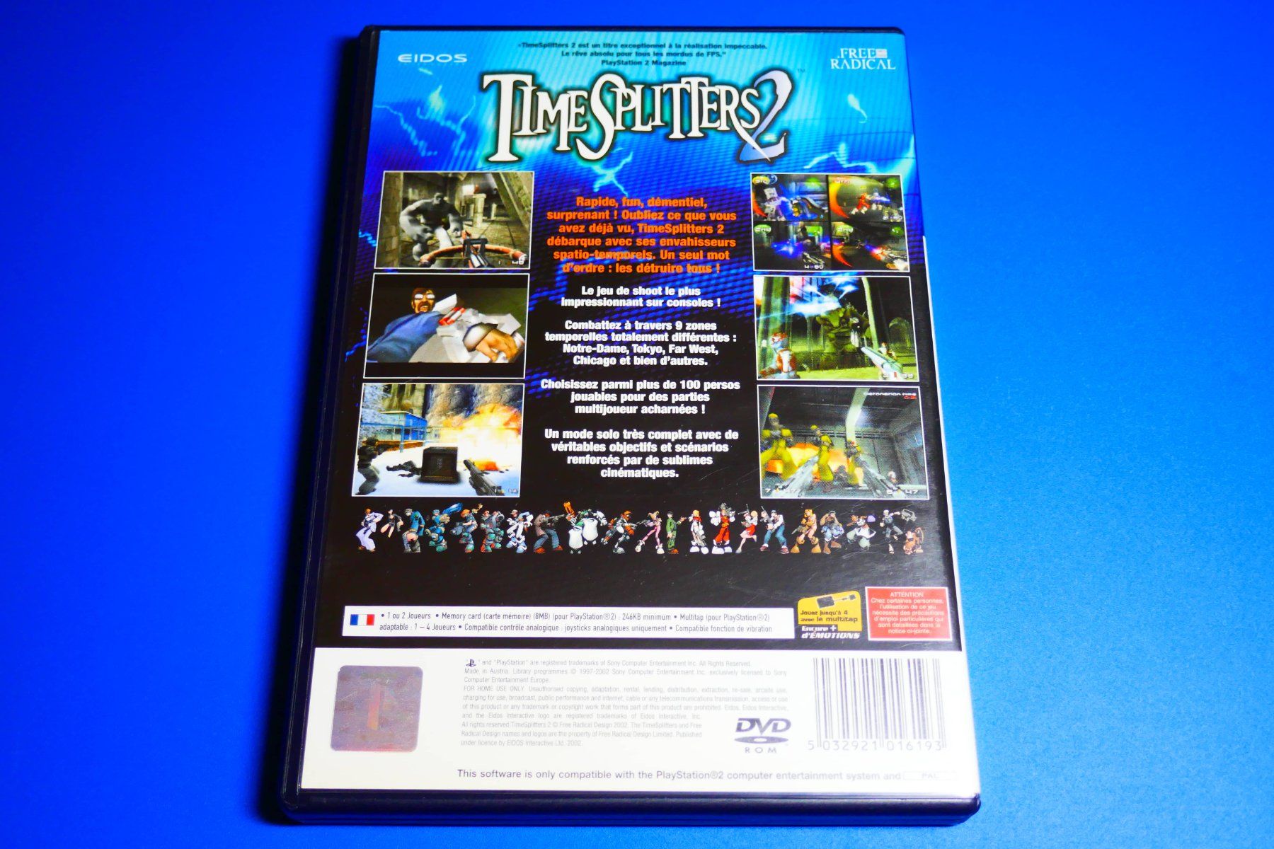 Sony Giochi: Time Splitters 2 - Sony PlayStation 2 – Usato da Vuarrens venduto da Espace-Retro 2