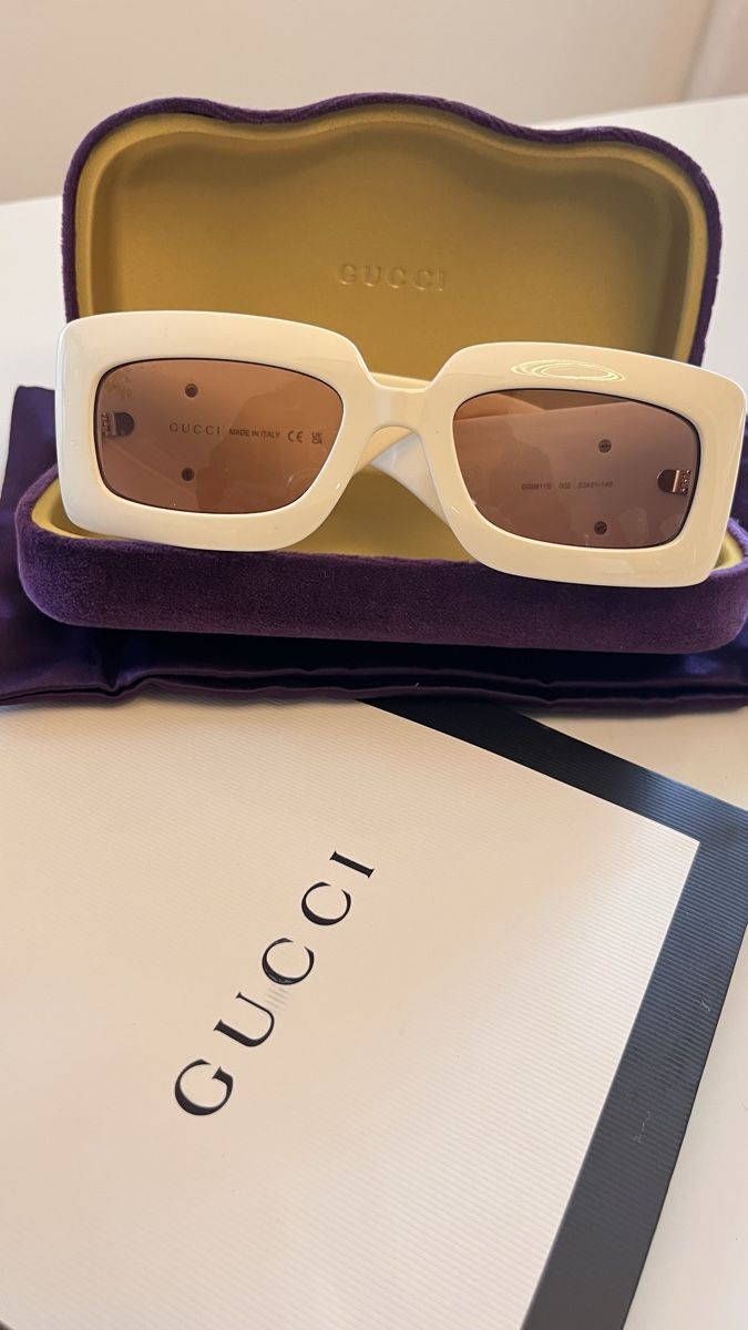 Gucci Brillen & Gläser: ORIGINAL GUCCI SUNGLASSES - IVORY BROWN – Neu (gemäss Beschreibung) aus Glattpark(Opfikon) von Sbitizi 2