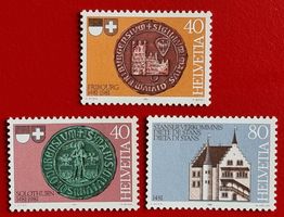 STANSER VERKOMMNIS SATZ 660 - 662 1981** POSTFRISCH