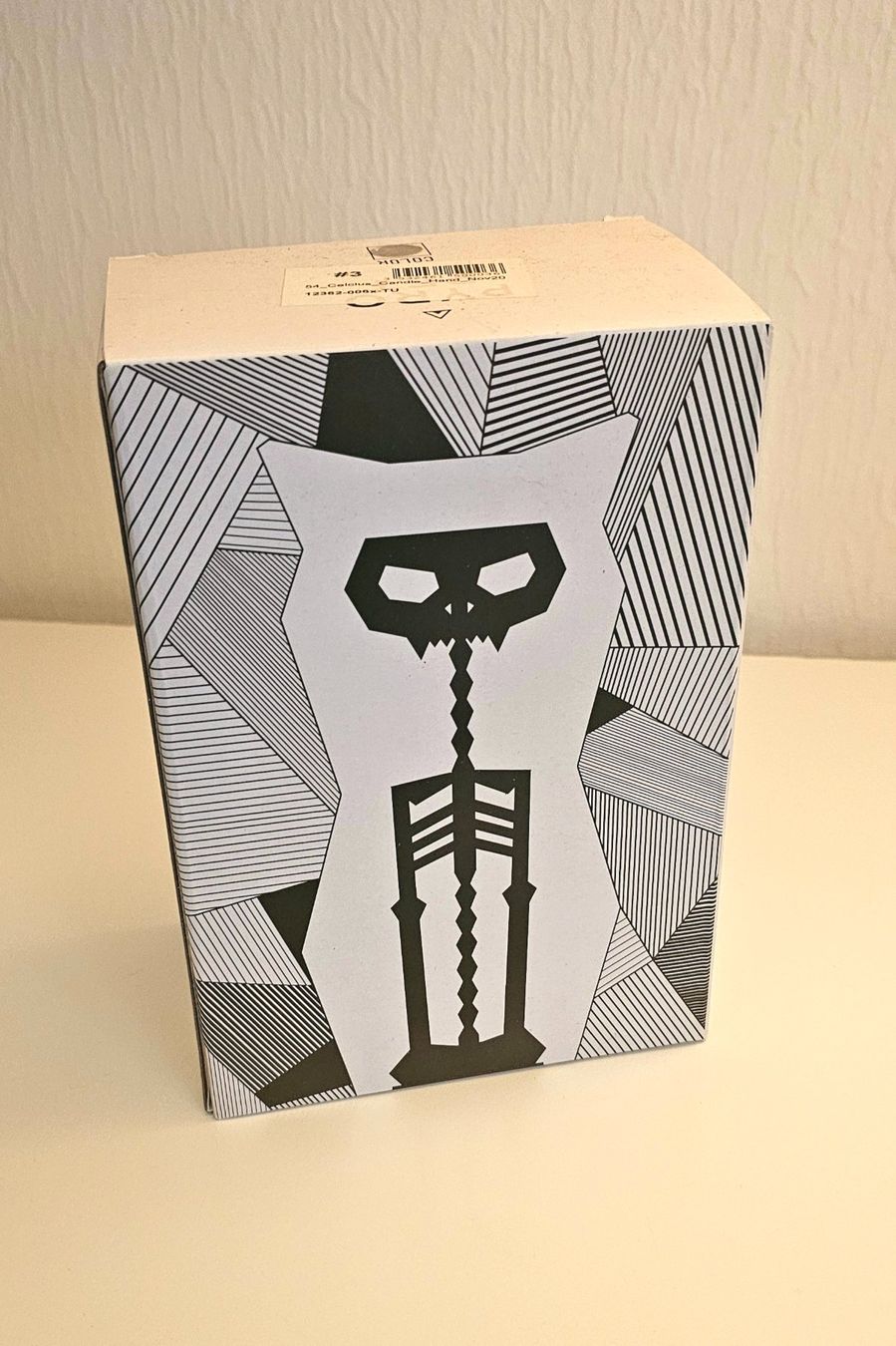 Kerzen: Bougie PyroPet originale - Chat squelette - NEUVE! – Neu und originalverpackt aus Nyon von Asheeka 1