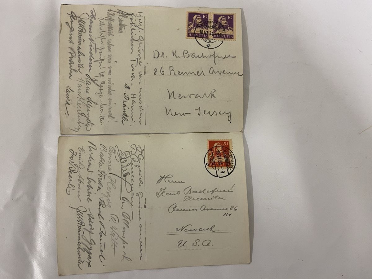 Cartoline postali: Zwei Ansichtskarten 100 Jahre Sekundarschule Bischofszell – Usato da Dietikon venduto da brocki-eyra 3