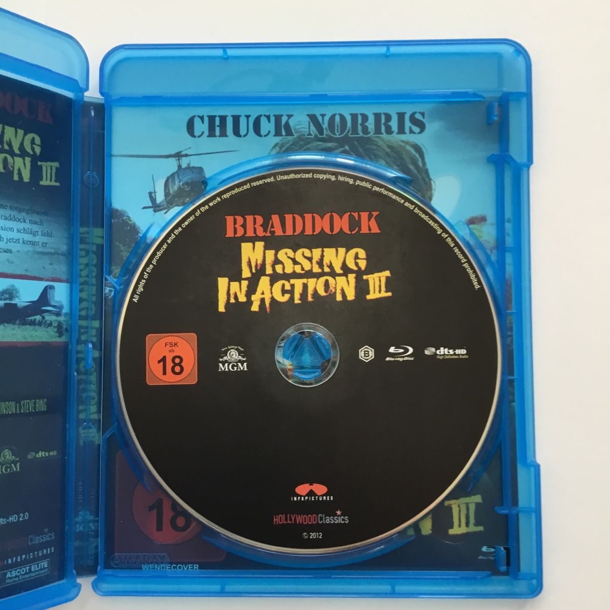 Tutti i DVDs: Bradock Missing in Action III - Blu Ray Vergriffen  – Nuovo (secondo la descrizione) da Blauen venduto da berlingo65 2