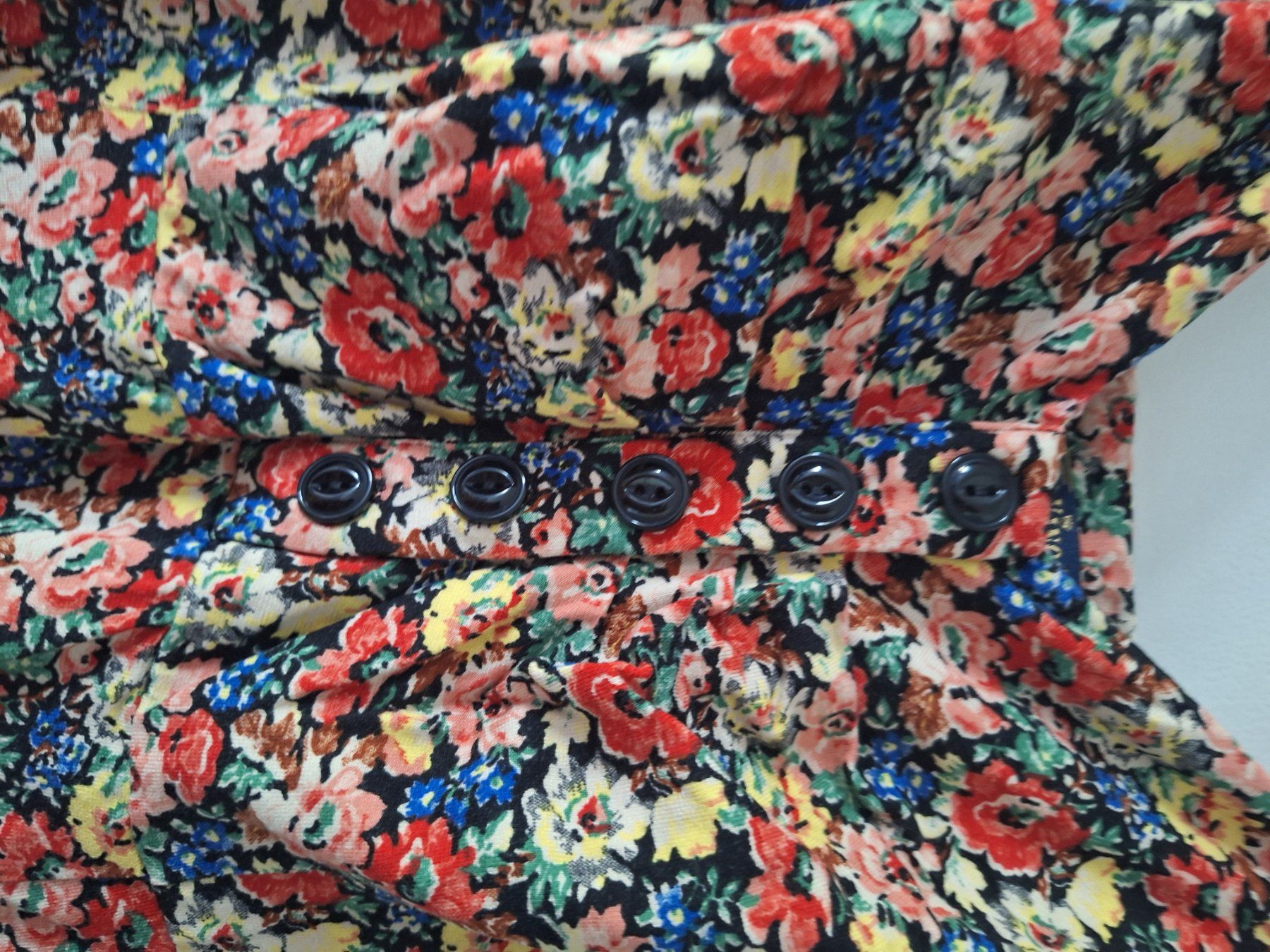 King Louie Vestiti: King louie retro kleid blumig – Usato da Bern venduto da lenelowic 2