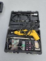 Multi-Schleif und Gravurset 135 Watt mit Teleskopstativ