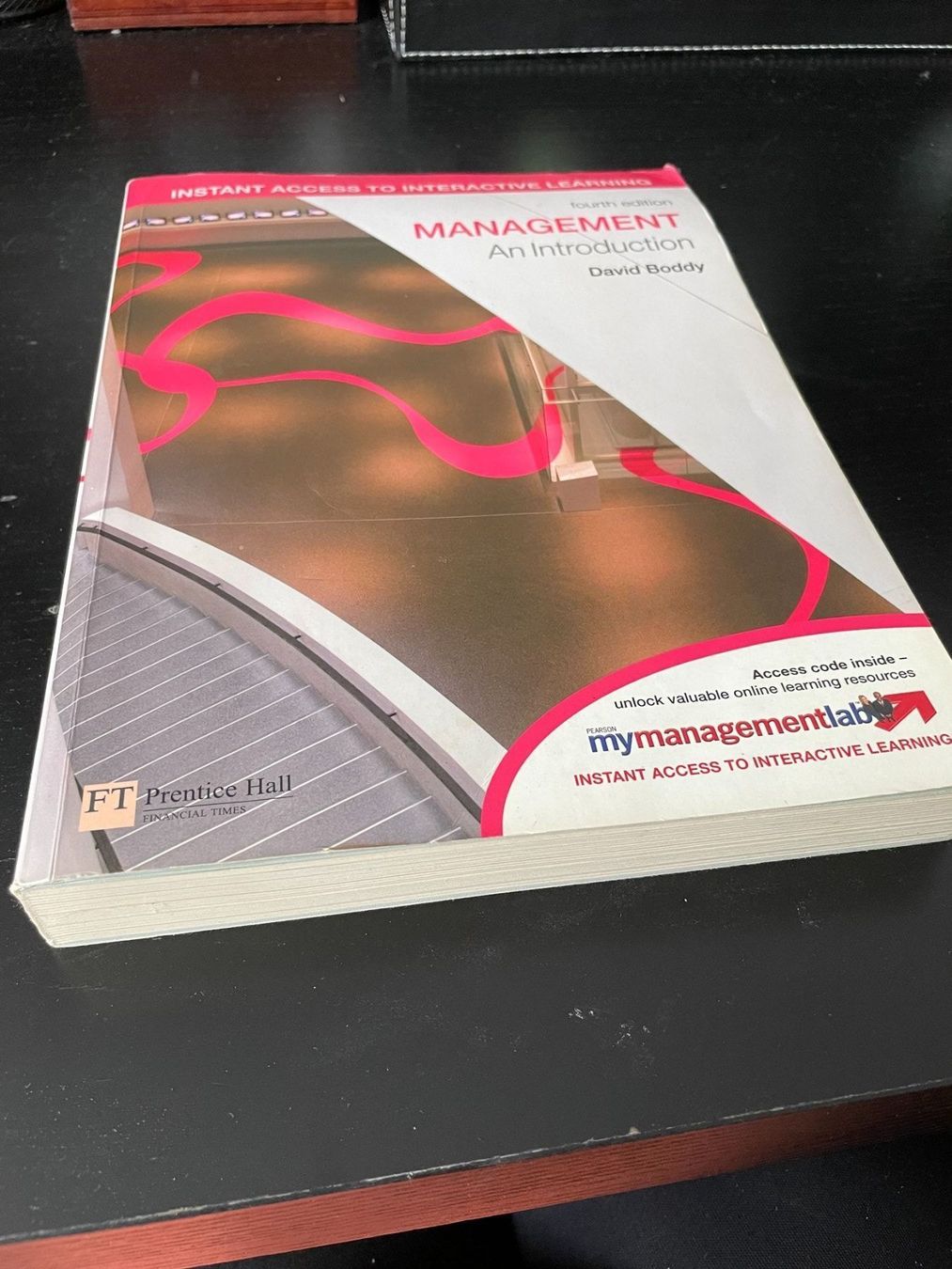 Libri: Management - An Introduction / Boddy – Usato da Hombrechtikon venduto da Uptowns 1