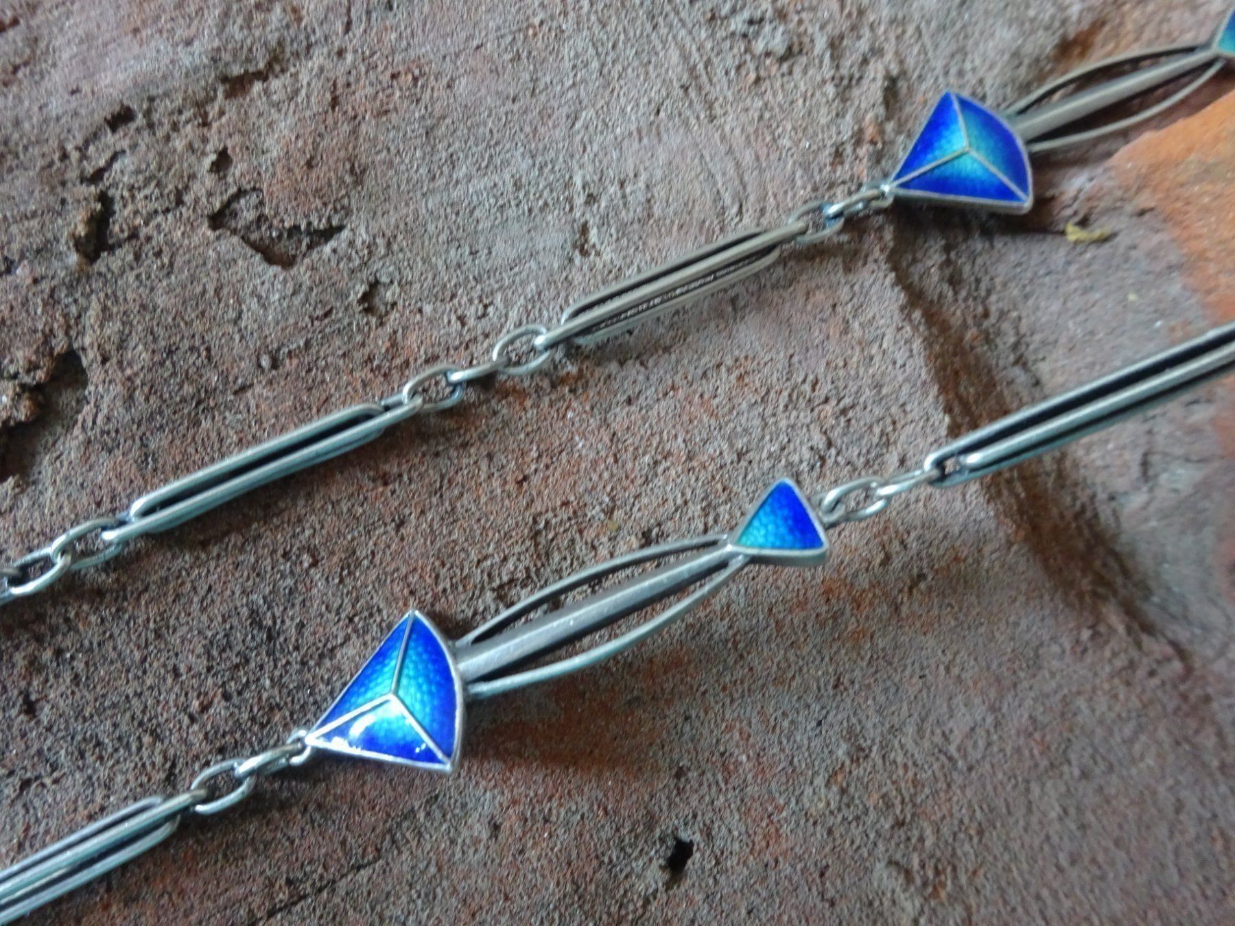 Altri accessori per orologi: Jugendstil Uhrenkette Silber – Usato da Esslingen venduto da FetteSchnecke 7