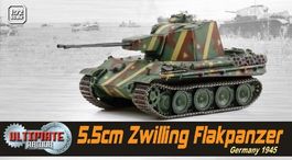 Panzer 5,5 cm Zwilling Flakpanzer  1/72