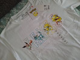 UNIQLO UT Pokemon Child T-shirts 150cm/Kinder/WHITE/new!!