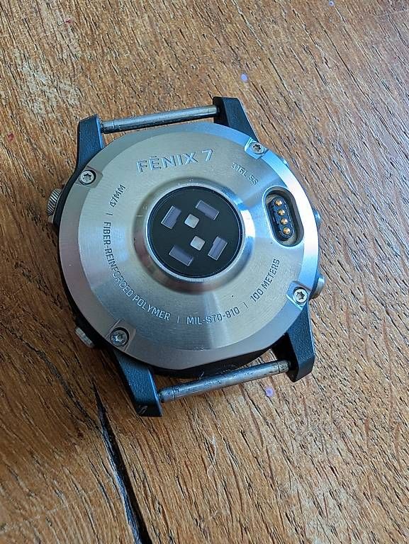 Garmin Smartwatch: Garmin Fenix 7, 47mm Silber Lunette – Usato da Erstfeld venduto da up. 2