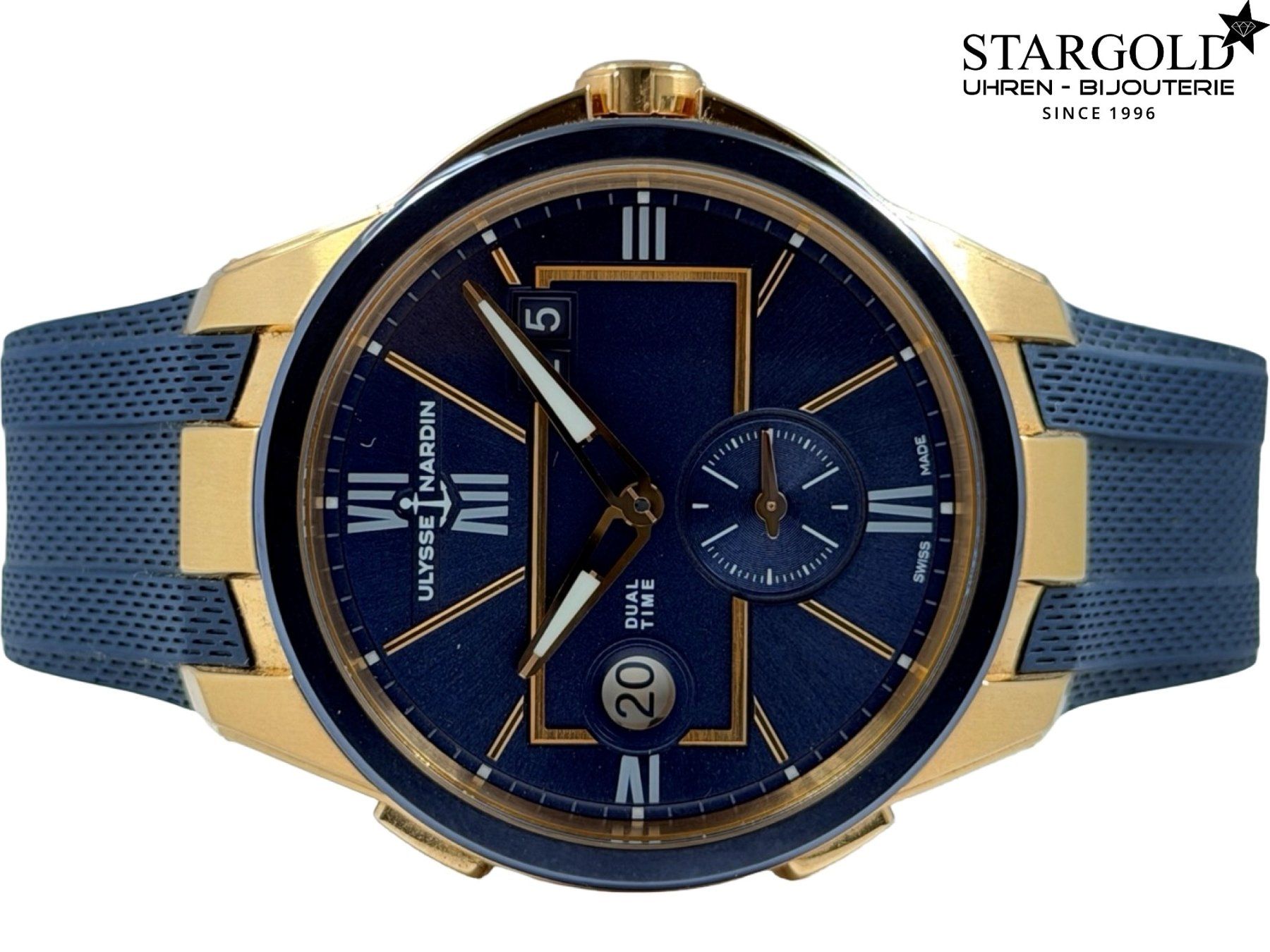 Ulysse Nardin Orologi: Ulysse Nardin Dual Time - 242-20/43 – Usato da Zürich venduto da Stargold-Uhren 3