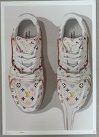 Death: Murakami Vuitton Sneakers, POP Art, signiert 87/100