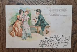 Liebesgedicht an Geliebte Bertha 1902