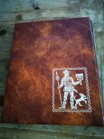 Sammelordner mit 15 Blatt FL Marken **/O/FDC/Max Karten