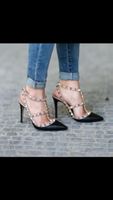 OXMOX Slingback-Pumps mit Nieten – Rockstud-Stil – 39