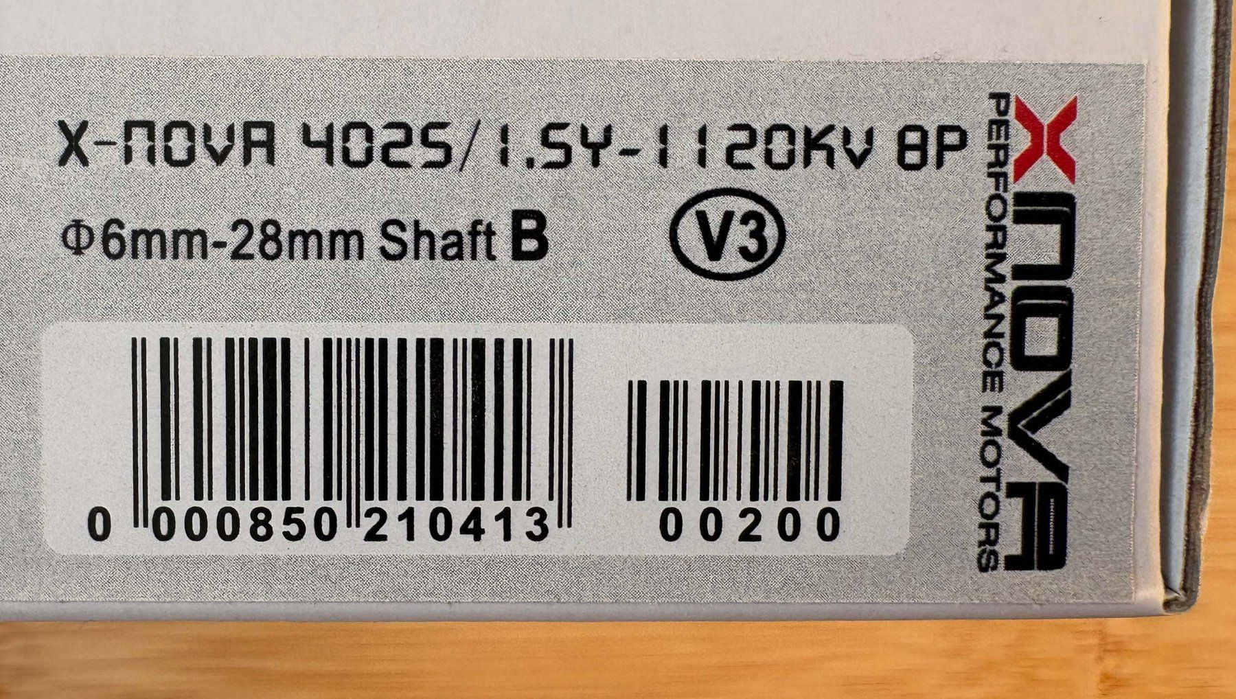 Motori: BrushlessMotor Xnova 4025-1120KV 1.5Y – Nuovo e nell'imballaggio originale da Frick venduto da TOMAPO 3