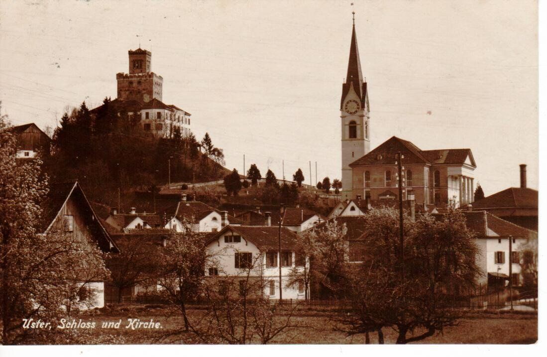 Ansichtskarten: Uster – Gebraucht aus Wolhusen von Curver9
