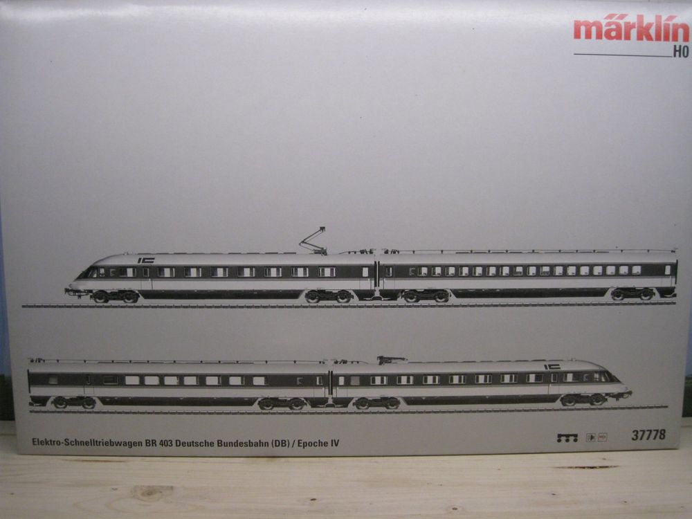 Märklin 37778 BR 403 Insider MHI DB MFX Son - Locomotive électrique Époque 4 - Occasion TOP