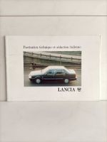 Brochure Catalogue Lancia (Suisse) Fascination technique et