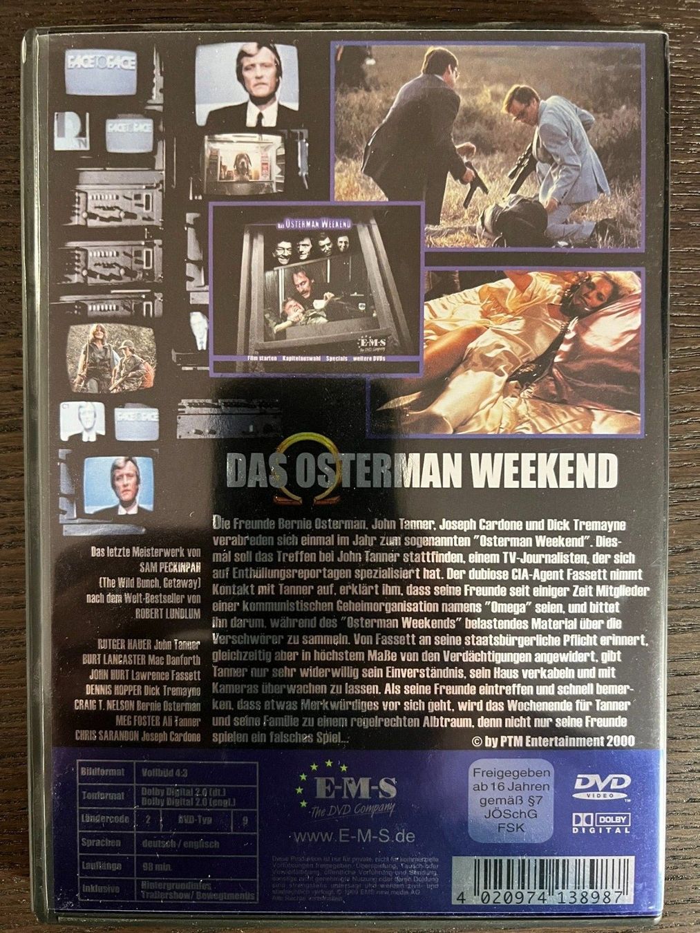 Alle DVDs: Das Osterman Weekend – Gebraucht aus Zürich von FilmFreunde 1