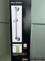 Duschgleitstange 60cm mit Saugknöpfen
