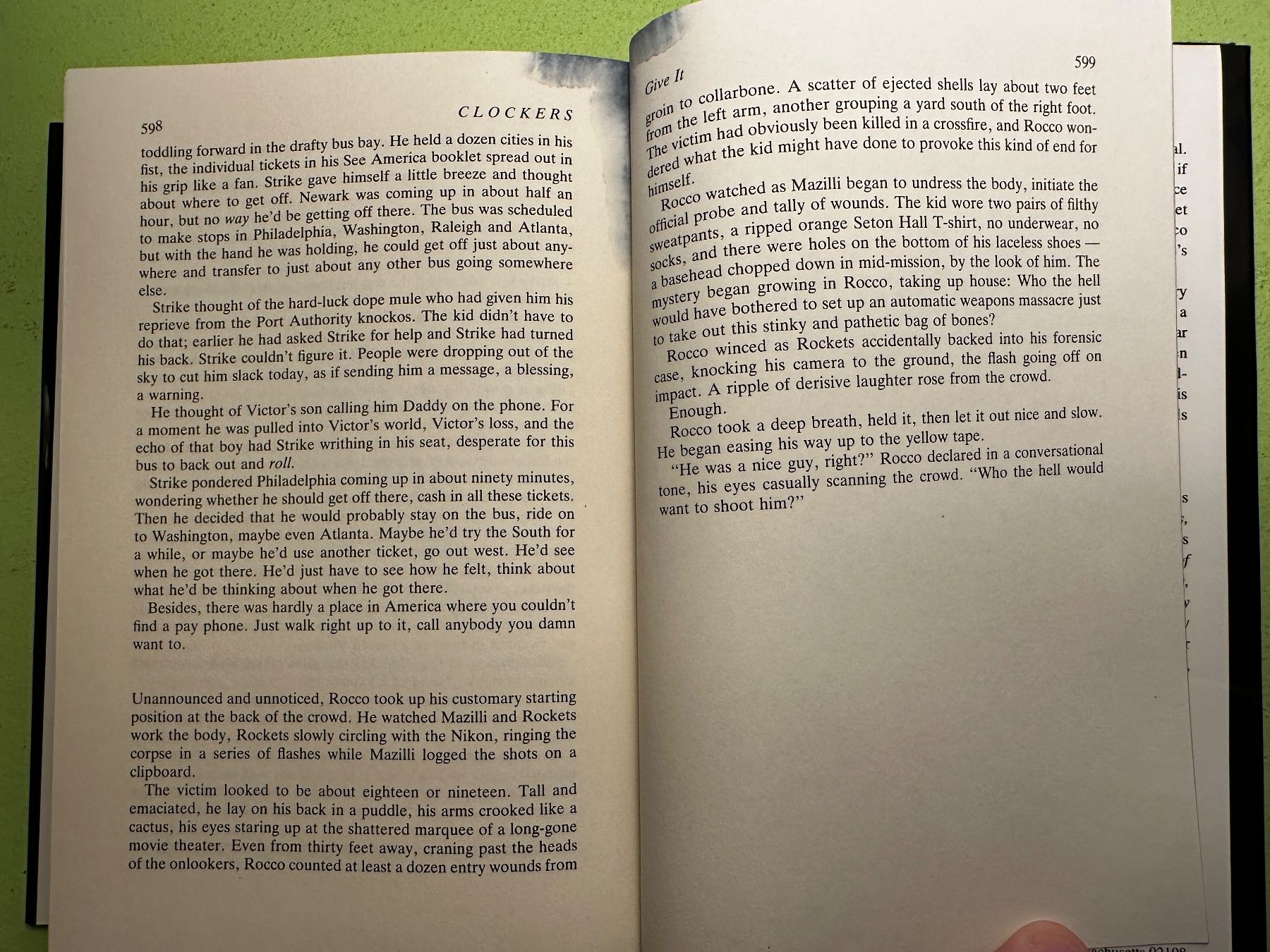 Libri: Richard Price: Clockers. A novel. – Usato da Zürich venduto da allp 8