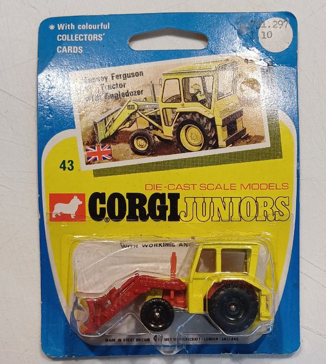 Corgi Toys Tracteur à pelle Massey Ferguson 1/43 eme - Collection