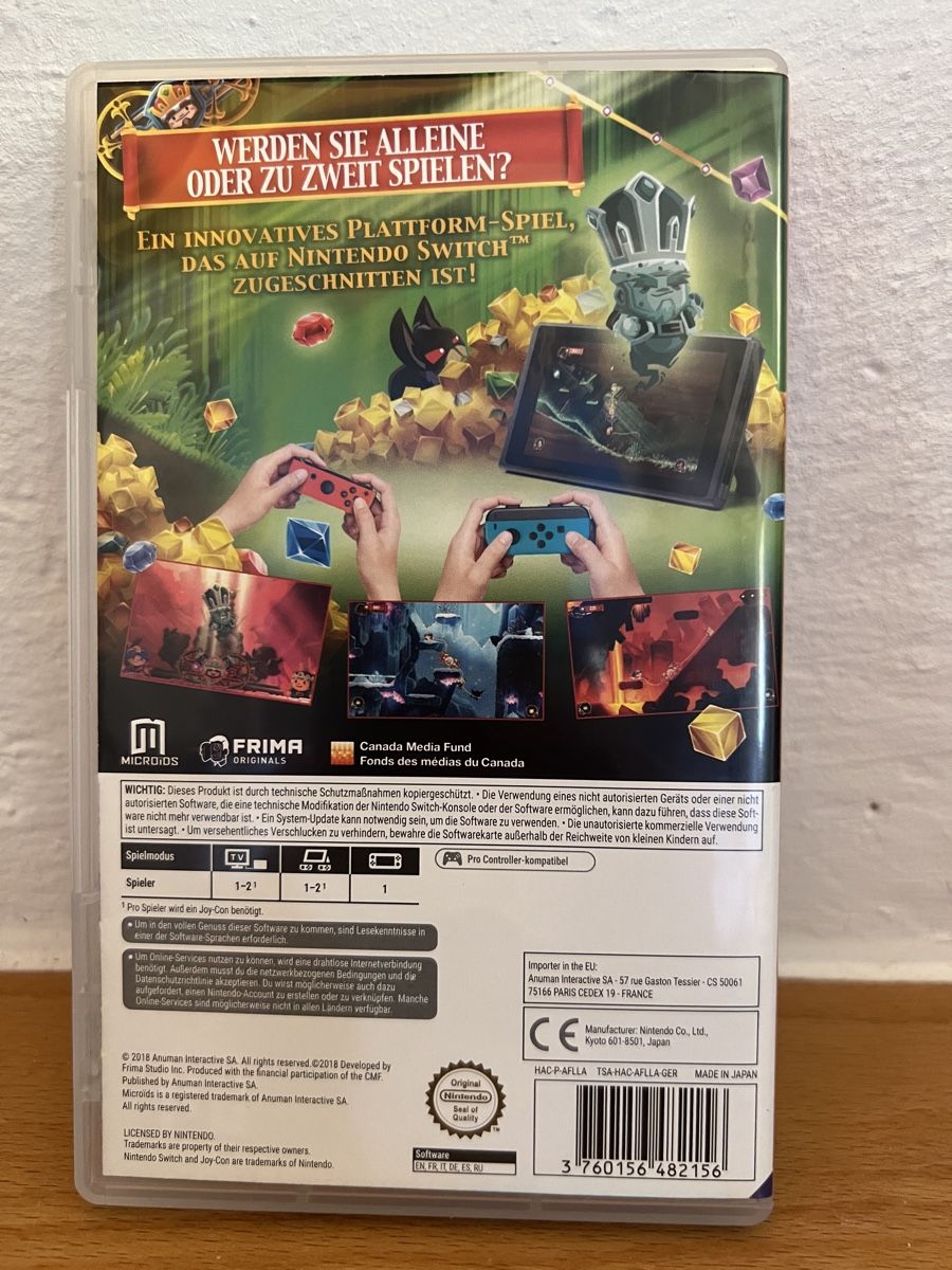 Nintendo Jeux: Super Chariot - Nintendo Switch – D'occasion à Ebertswil par Aayra 4