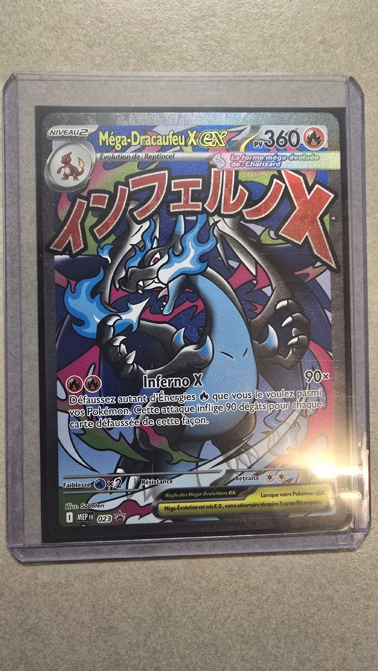 Pokémon Carte collezionabili: Méga-Dracaufeu X ex MEP FR 023 – Usato da Bernex venduto da tim_w7lx