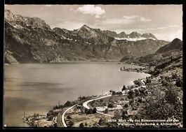 Filzbach /Glarus, Blick auf den Wallense