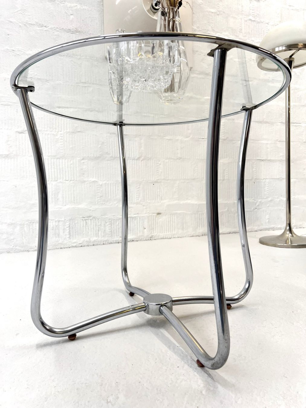 Tische: Bauhaus Chrom-Coffeetable I 50er Jahre – Gebraucht aus Walzenhausen von stilvollwohnen 8