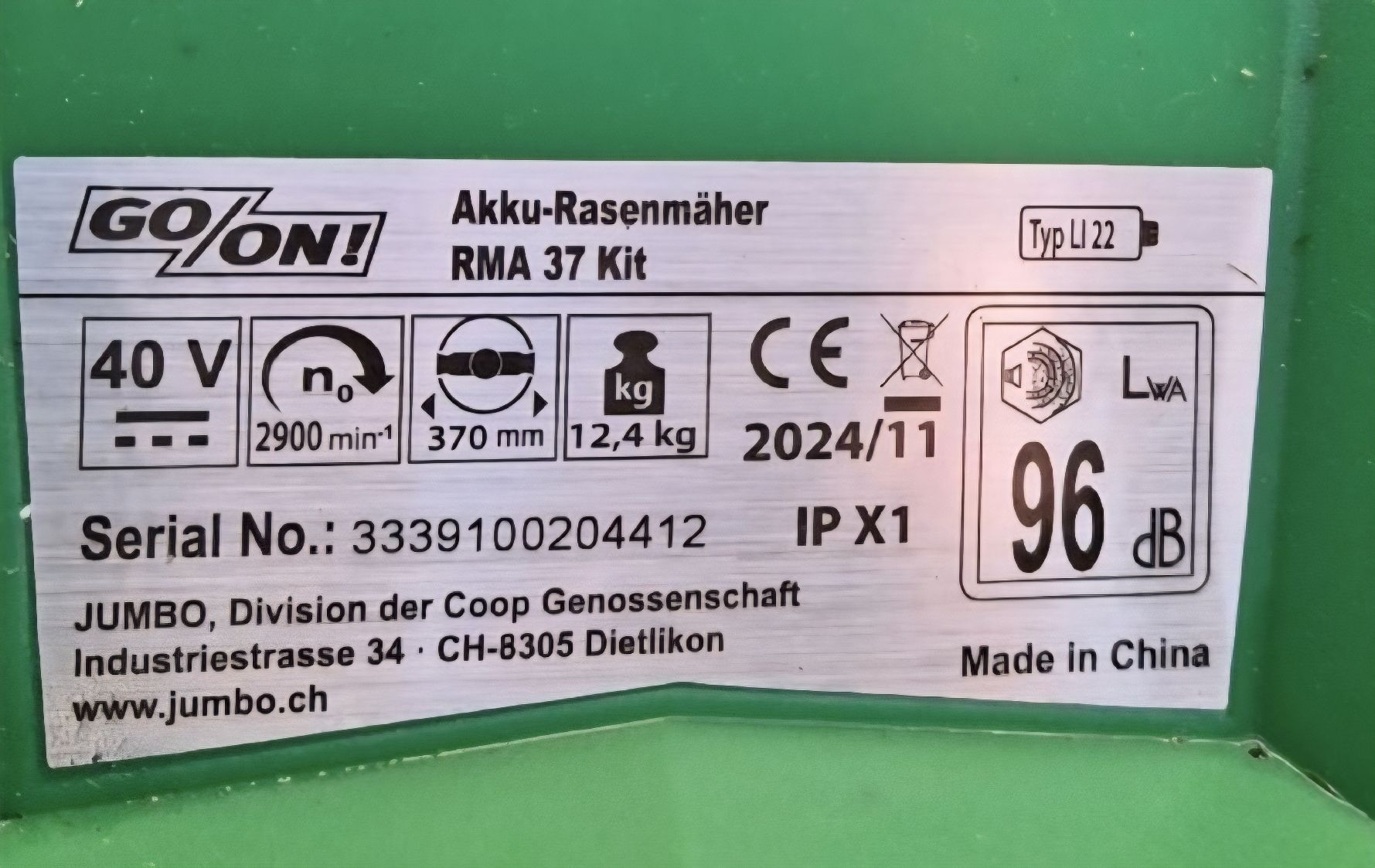 Rasenmäher: Akku-Rasenmäher go/on – Neu (gemäss Beschreibung) aus Matzingen von Beatstar 3