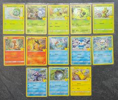 13xPokemon 25 Celebrations Starter DE