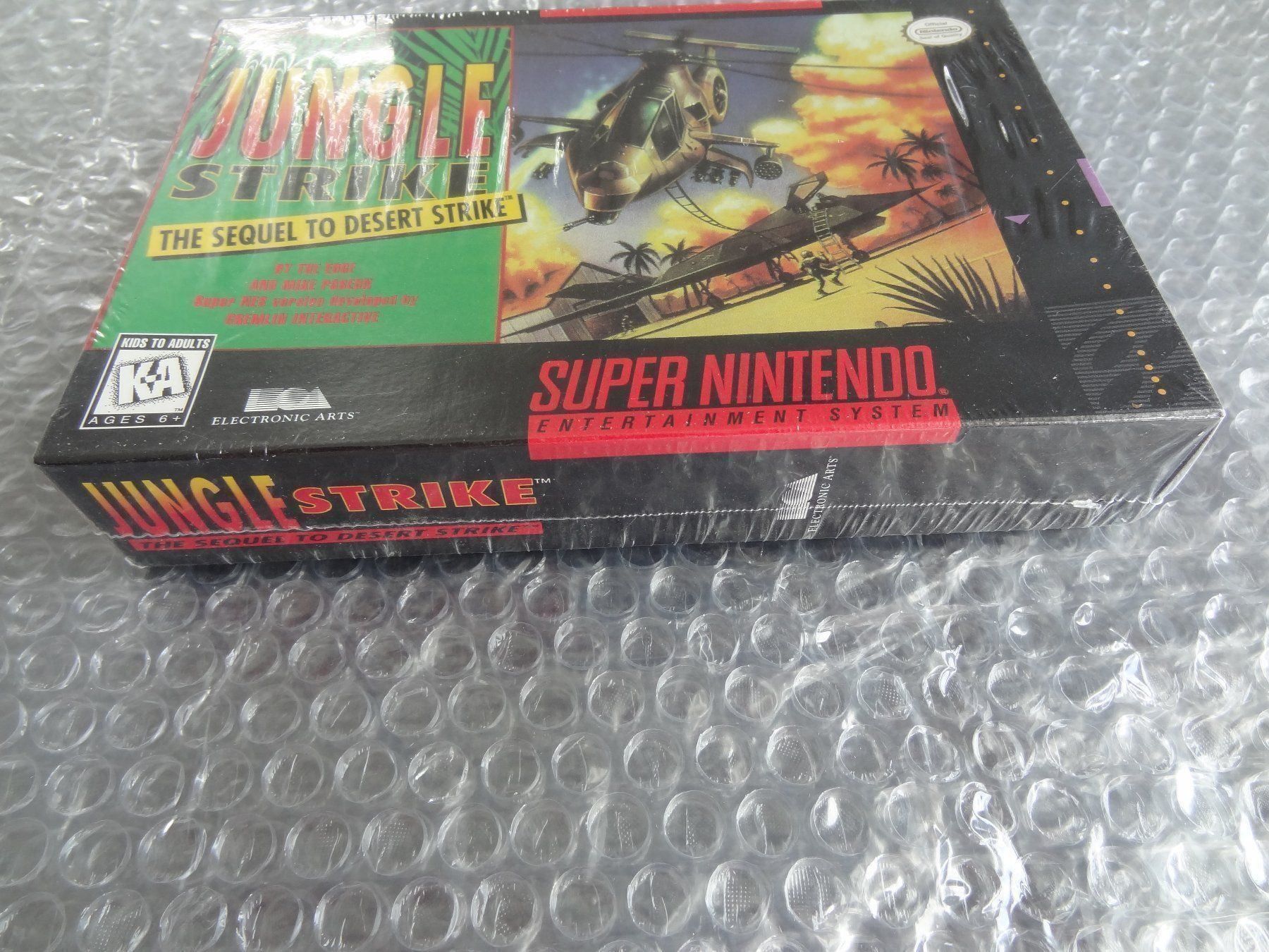 Spiele: JUNGLE STRIKE snes Super Nintendo US NEU – Neu und originalverpackt aus Lyss von Famicom 5